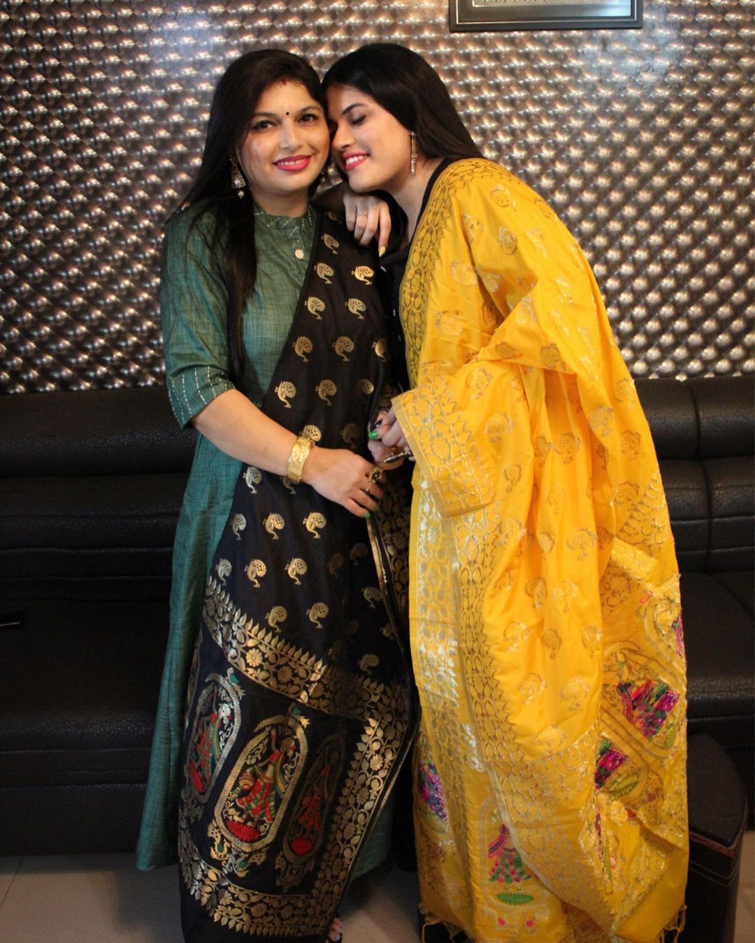 Anushka & her Mom, Madhya-Pradesh